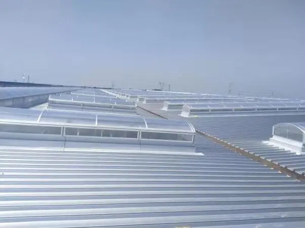中卫市屋脊气楼上开式电动采光天窗 - 价格